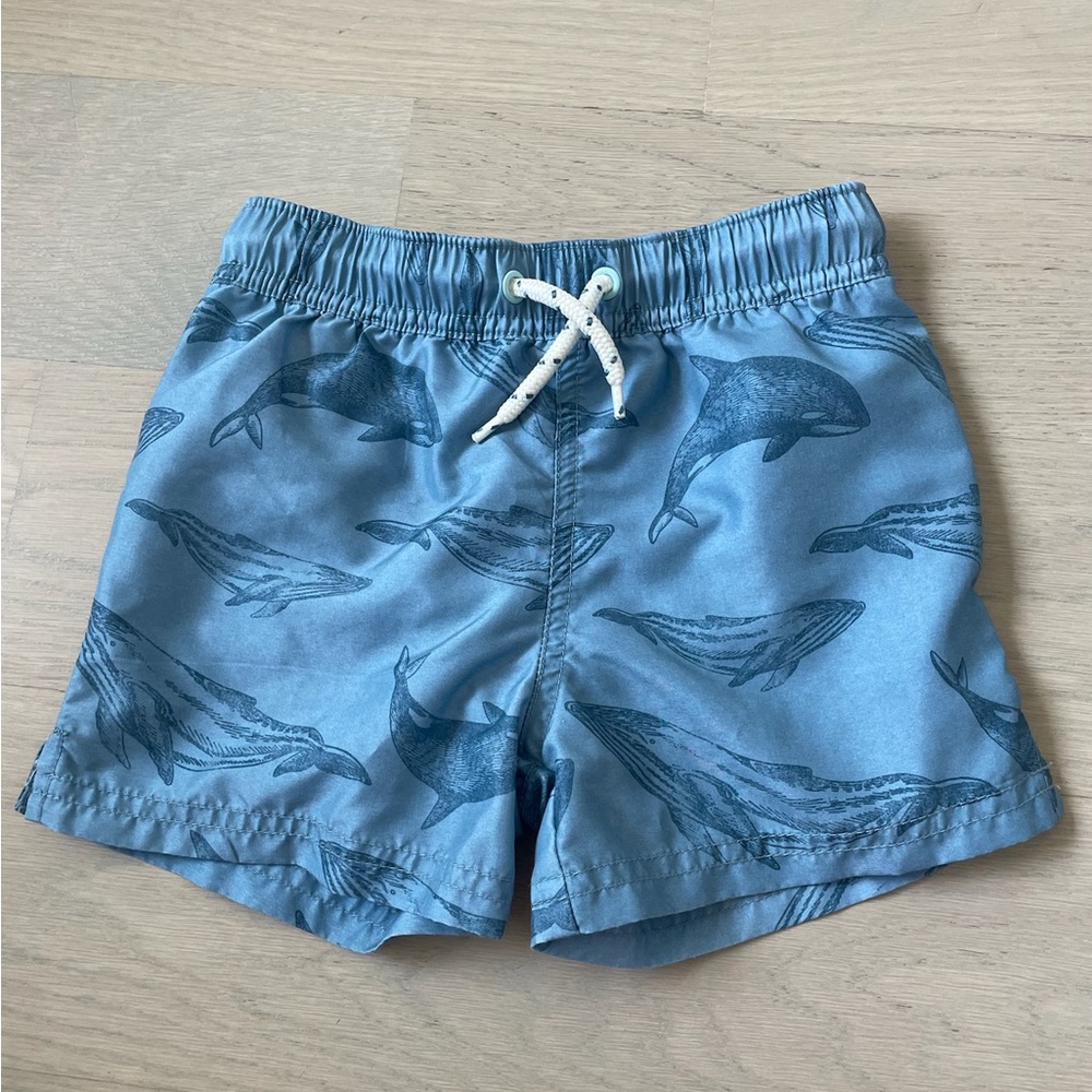 Carter's Blue Swim Trunks Quick-Dry Relaxed Fit